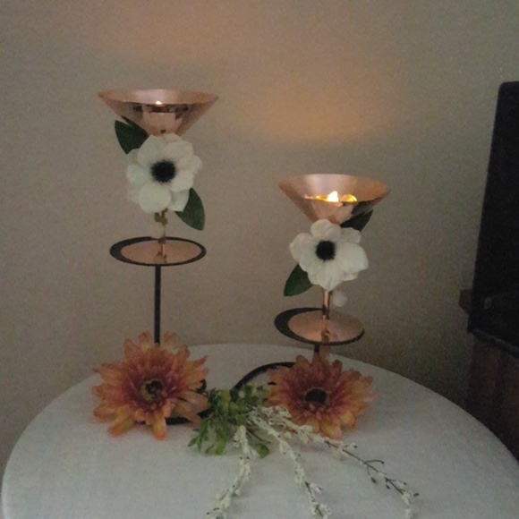 copper martini glasses - Picture 2 of 7